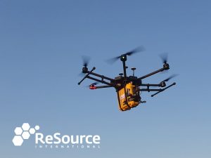 Site measurements with drones